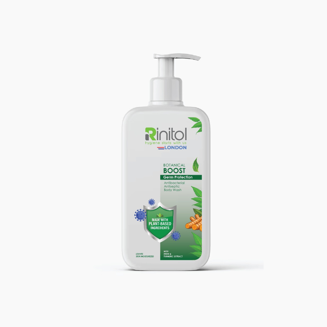 Rinitol Antibacterial Antiseptic Body Wash – Neem & Turmeric