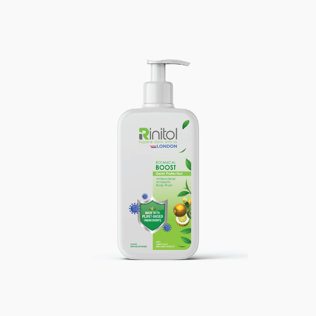 Antibacterial Antiseptic Body Wash – Green Tea & Bergamot