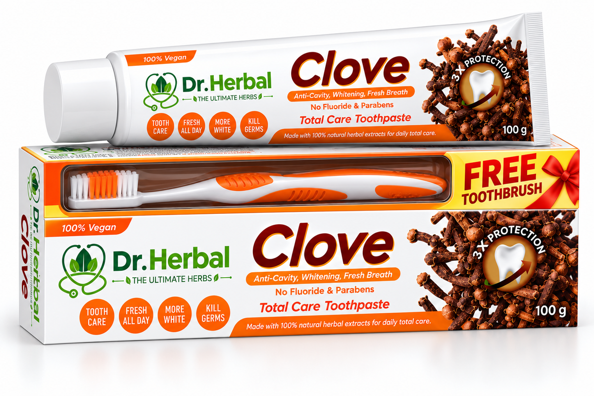 Dr. Herbal Multi Care Toothpaste – Clove | 100g
