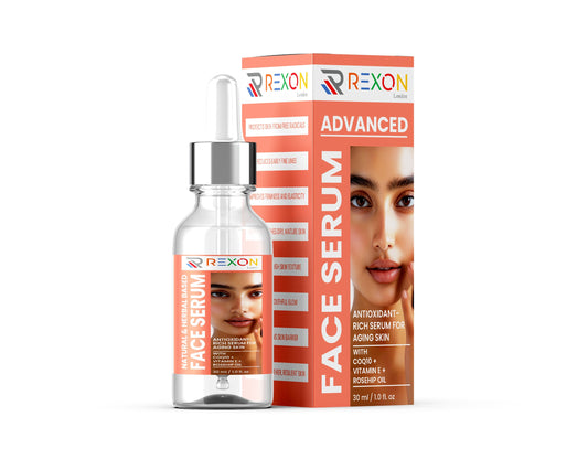 CoQ10 + Vitamin E + Rosehip Oil Face Serum