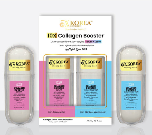 10X Collagen Booster - Serum and Serum in Lotion Set