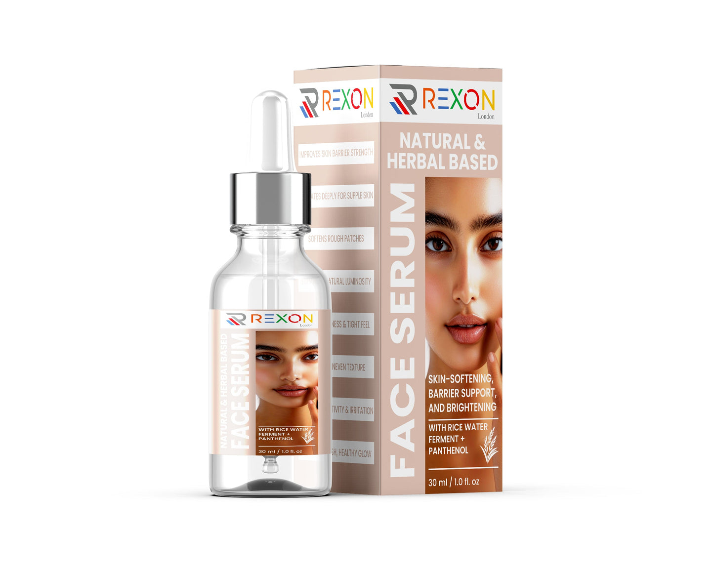 Rice Water Ferment & Panthenol Face Serum