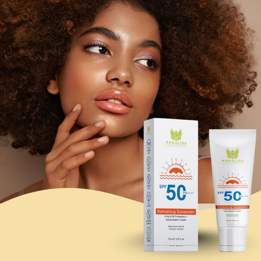 SPF 50 With Turmeric Extract And Hyaluronic Acid